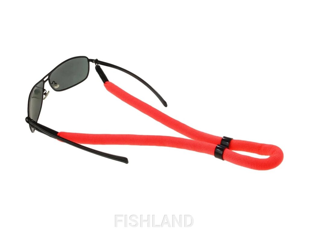 Ремешок плавающий для солнцезащитных очков , ярко-красный от компании FISHLAND - фото 1