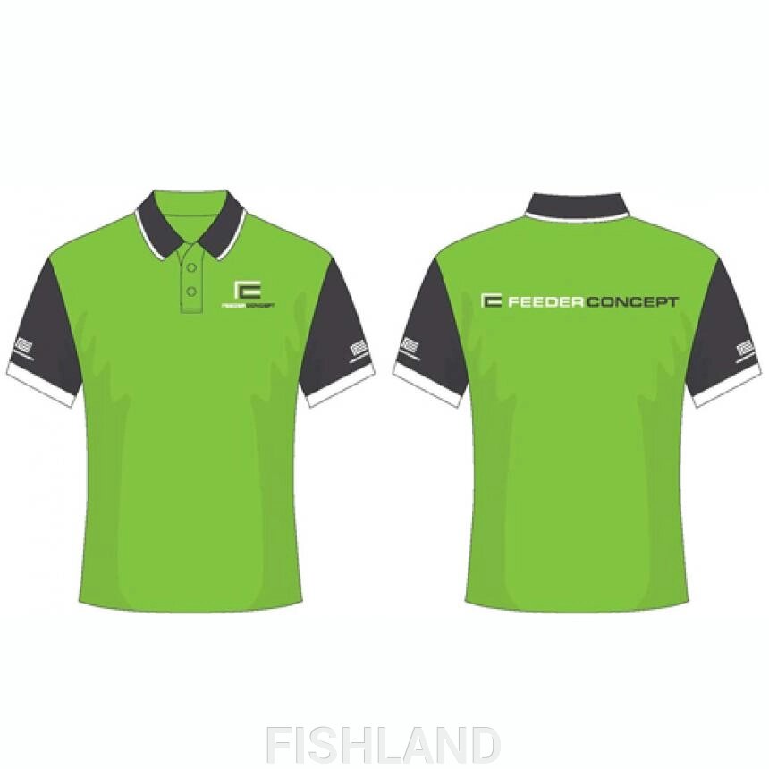 Рубашка поло Feeder Concept 03 р. L от компании FISHLAND - фото 1