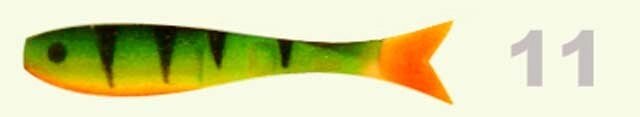 Рыбка ЛП-поролоновая 80мм 11 (темный окунь) от компании FISHLAND - фото 1