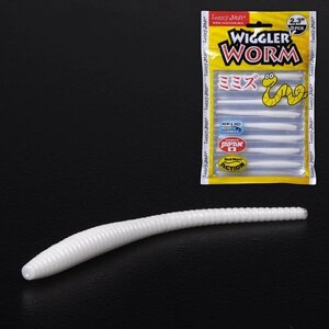 Слаги съедоб. искусст. LJ Pro Series WIGGLER WORM 2.3in (05.84)/033 (9шт)