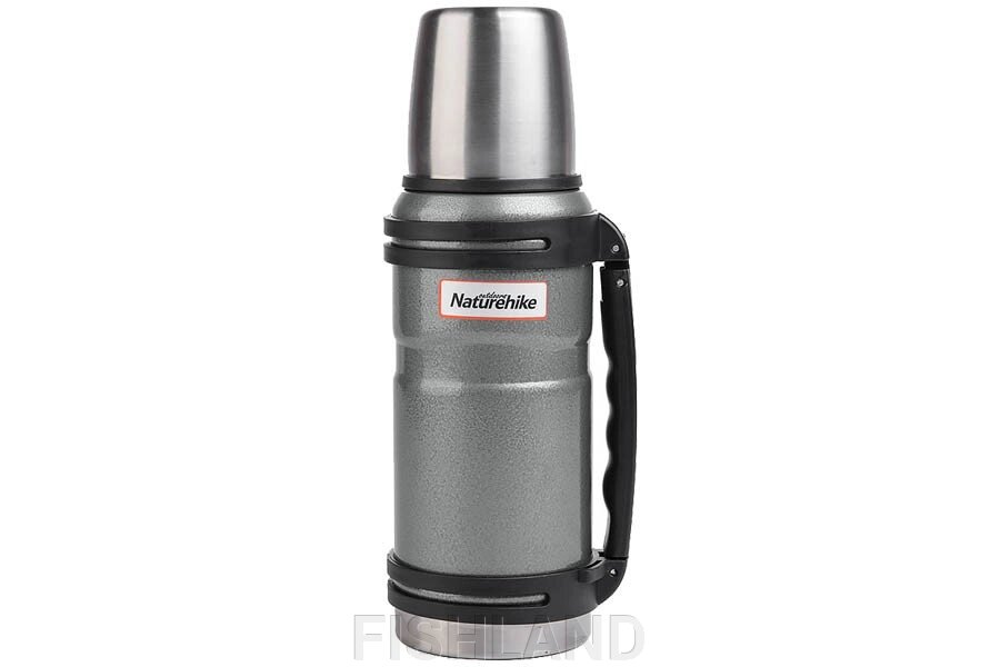 Термос NATUREHIKE Outdoor Stainless Steel Vacuum Flask 1л (Rock gray) от компании FISHLAND - фото 1