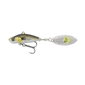 Тейл-спиннер Savage Gear 3D Sticklebait Tailspin 7.3cm 13g Sinking GS AYU