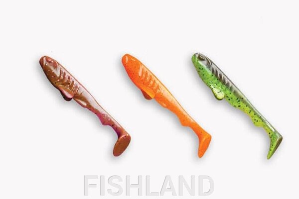 TOUGH 4" 48-100-M101-6 Силиконовые приманки Crazy Fish от компании FISHLAND - фото 1