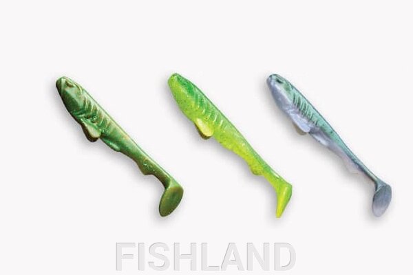 TOUGH 4" 48-100-M102-6 Силиконовые приманки Crazy Fish от компании FISHLAND - фото 1