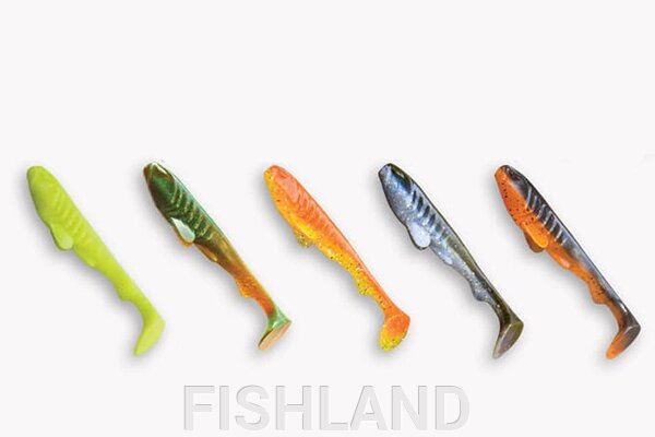 TOUGH 5" 28-125-M90-6 Силиконовые приманки Crazy Fish от компании FISHLAND - фото 1