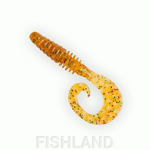 Твистер Fanatik Viper 2,9 (8шт) цвет 009 съедобный силикон от компании FISHLAND - фото 1
