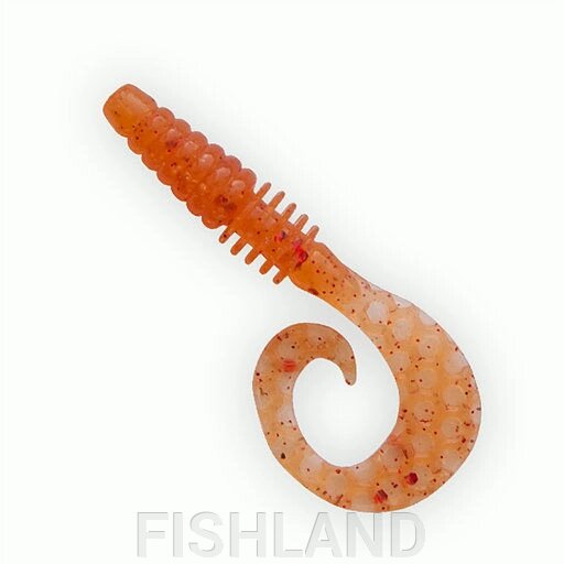 Твистер Fanatik Viper 2,9 (8шт) цвет 017 съедобный силикон от компании FISHLAND - фото 1