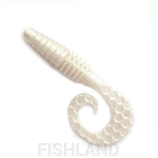 Твистер Fanatik Viper 4,5 (6шт) цвет 025 съедобный силикон от компании FISHLAND - фото 1