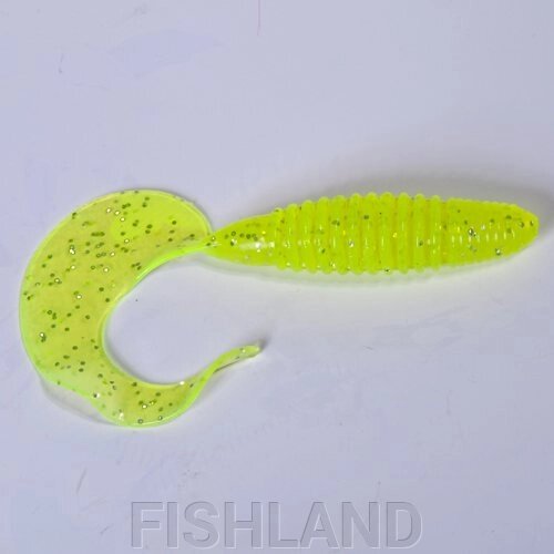 Твистеры съедоб. искусст. LJ Pro Series CRUSHER GRUB 4.5in (11.40)/071 (4шт) от компании FISHLAND - фото 1