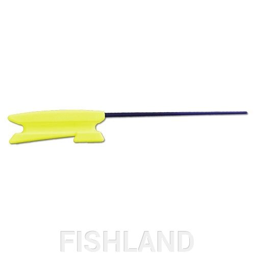 Удочка зимняя FILLY Y желтая от компании FISHLAND - фото 1