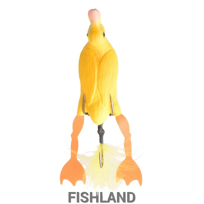 Утенок Savage Gear 3D Hollow Duckling weedless# L 10cm 40g 03-Yellow от компании FISHLAND - фото 1
