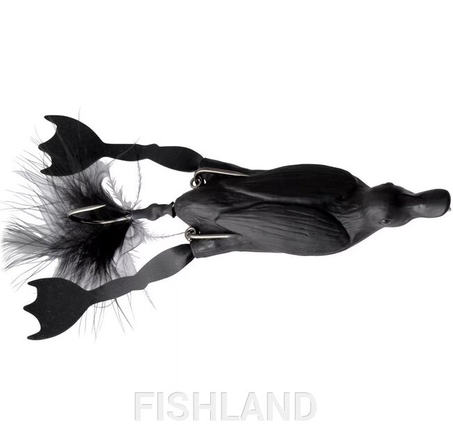 Утенок Savage Gear 3D Hollow Duckling weedless# S 7.5cm 15g 05-Black от компании FISHLAND - фото 1