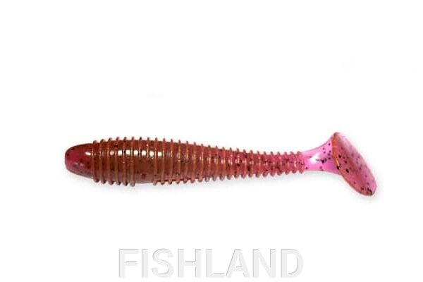 VIBRO FAT 4'' 14-100-13-6 Силиконовые приманки Crazy Fish от компании FISHLAND - фото 1