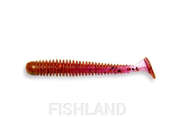 VIBRO WORM  3-50-12-6 Силиконовые приманки Crazy Fish от компании FISHLAND - фото 1