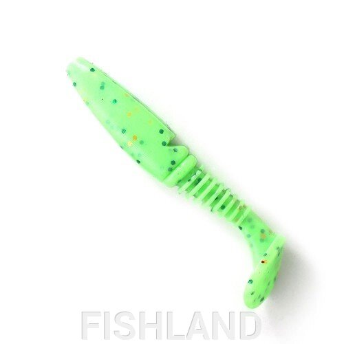 Виброхвост Fanatik Bandit 3.8 (3шт ) цвет 020 съедобный силикон от компании FISHLAND - фото 1