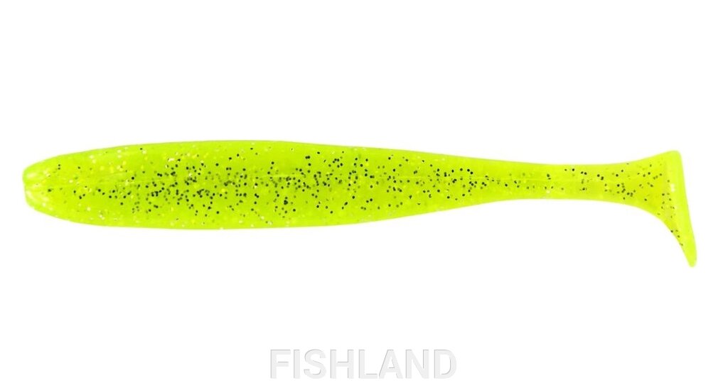 Виброхвосты съедобные ALLVEGA "Blade Shad" 7,5см 2,5гр (7шт) chartreuse от компании FISHLAND - фото 1