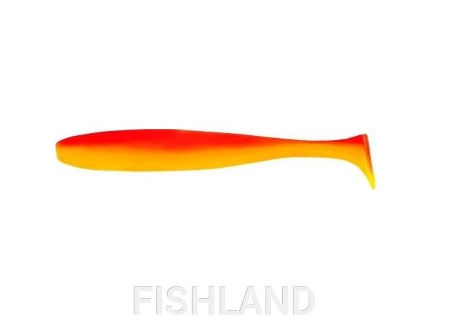 Виброхвосты съедобные ALLVEGA "Blade Shad" 7,5см 2,5гр (7шт) orange yellow от компании FISHLAND - фото 1