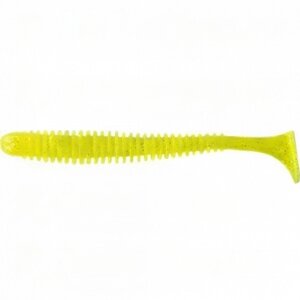 Виброхвосты съедобные ALLVEGA "Skinny Tail" 5см 1гр (8шт) chartreuse