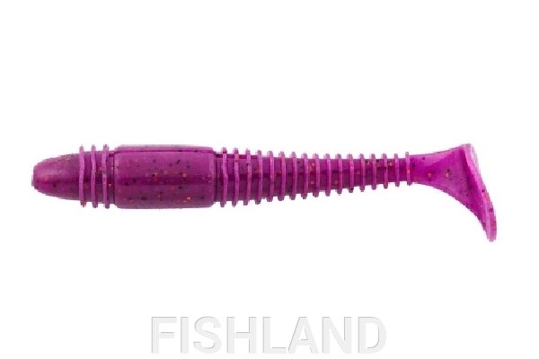Виброхвосты съедобные Lucky John Tioga Fat 10см (5шт) цвет S26 от компании FISHLAND - фото 1