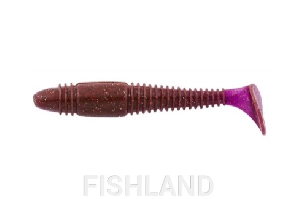 Виброхвосты съедобные Lucky John Tioga Fat 14,7см (3шт) цвет S13 от компании FISHLAND - фото 1