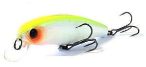 Воблер JACKALL Smash Minnow 100F плавающий, 100мм, 16гр, 0,5-0,8м pearl chartreuse