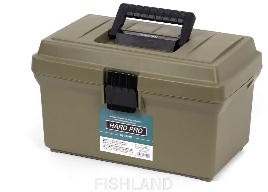 Ящик для инструмента IRIS HARDPRO 400 Хаки от компании FISHLAND - фото 1