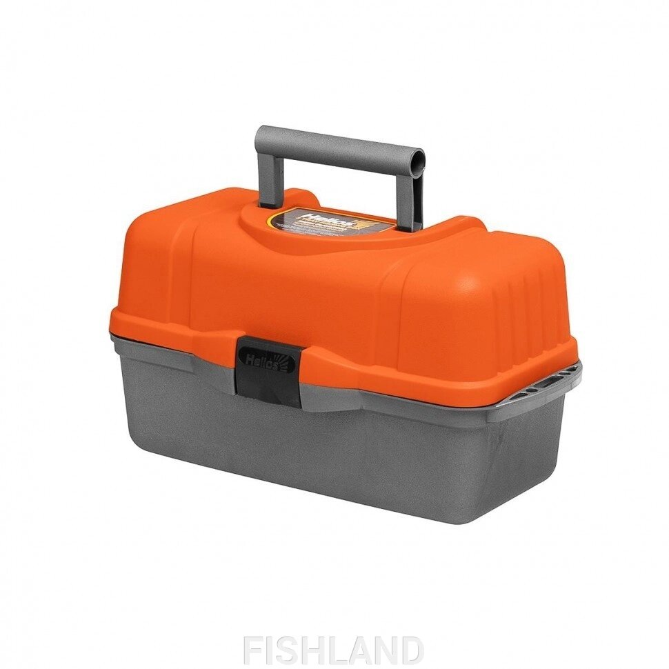 Ящик рыболова трехполочный оранжевый (T-HS-FB3-O) Helios от компании FISHLAND - фото 1