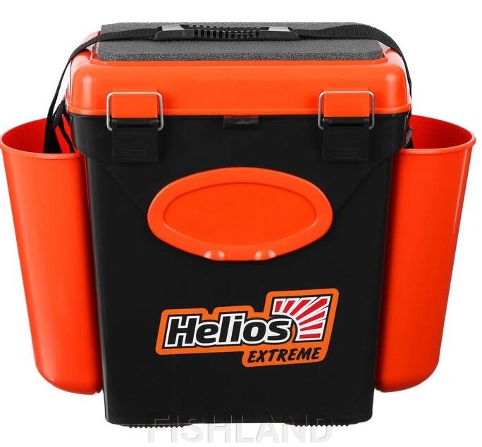 Ящик зимний FishBox односекционный (10л) оранжевый Helios от компании FISHLAND - фото 1