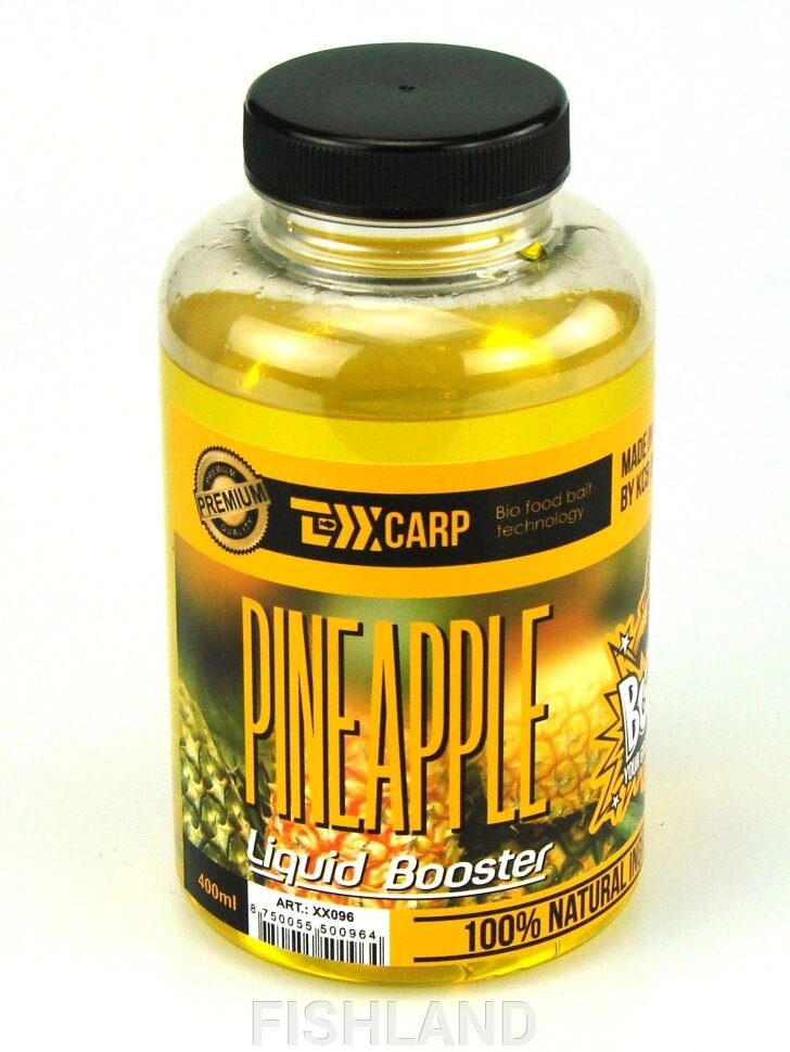 Жидкая добавка TEXX Carp Liquid Booster# Pineapple 400мл от компании FISHLAND - фото 1