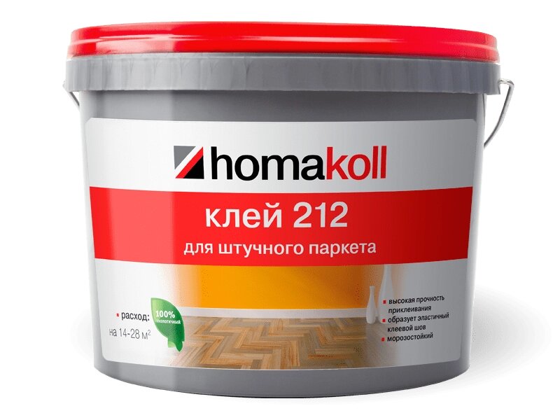 Клей Homakoll 212, упаковка 14 кг от компании ООО "ДАРСТРОЙ" - фото 1