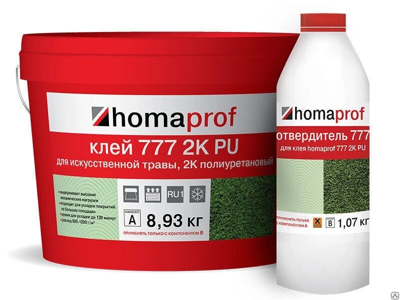 Клей Homakoll PU 777 2K Prof, упаковка 10 кг от компании ООО "ДАРСТРОЙ" - фото 1