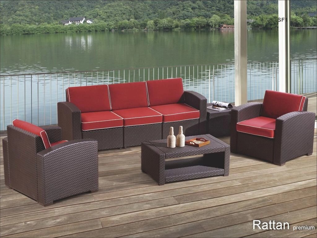 Комплект мебели RATTAN Premium 5 от компании ООО "ДАРСТРОЙ" - фото 1