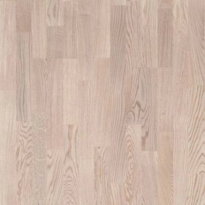 Паркетная доска Polarwood Classic Дуб Tundra White Matt 3-х полосная