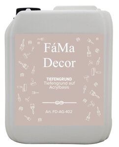 FaMa Decor Грунт функциональный глубокого проникновения Tiefengrund 5 л