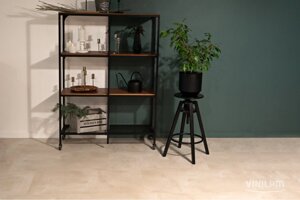 Ламинат SPC Vinilam CERAMO VINILAM Glue Бетон Белый 71615