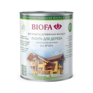 BIOFA 1075 лазурь для дерева 10 л