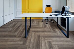 Ламинат SPC FloorFactor Herringbone Brushed Smoke Oak HB. 17