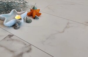 Ламинат STONE FLOOR MSPC Бело-серый Мрамор 2820-4 MP