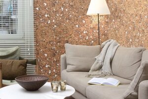 Покрытие настенное пробковое Corkstyle Wall Design Monte White