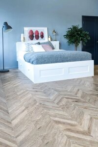 Кварцвиниловая плитка Alpine Floor Easy Line Французская Елочка ЕСО3-25
