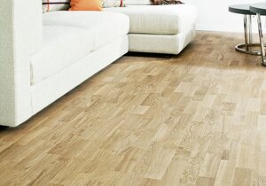 Паркетная доска Upofloor Ambient Дуб Select White Oiled 3S