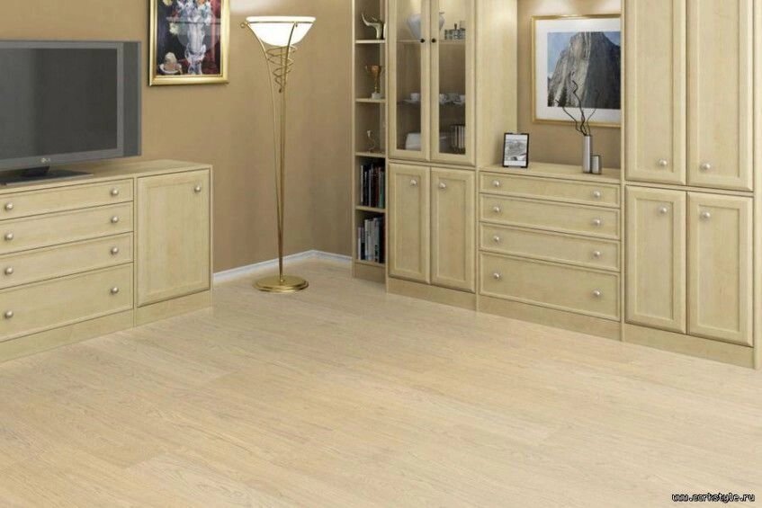 Пол пробковый Corkstyle Wood Oak Creme от компании ООО "ДАРСТРОЙ" - фото 1