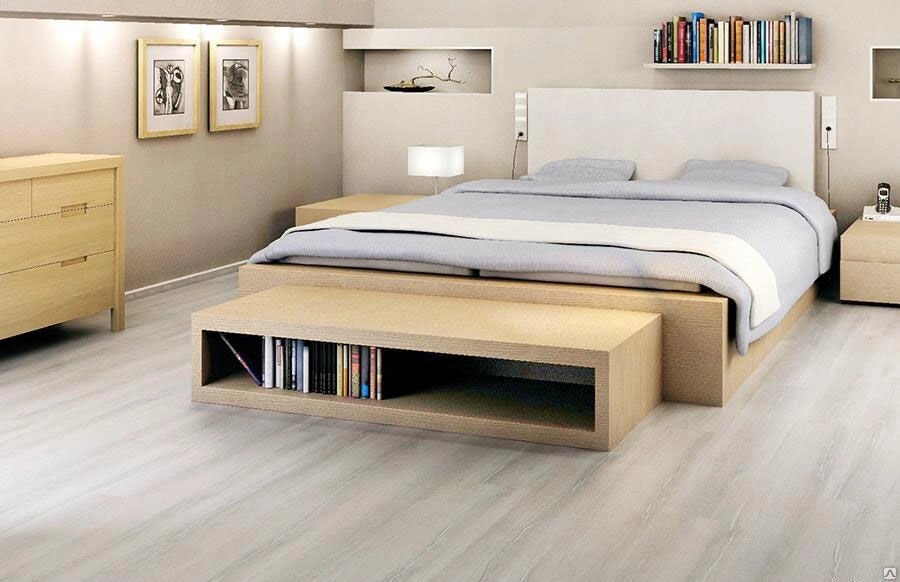 Пол пробковый Corkstyle Wood XL Oak Duna Grey от компании ООО "ДАРСТРОЙ" - фото 1