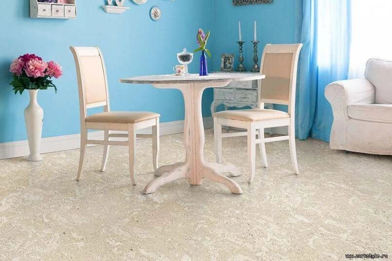 Пробковый пол Corkstyle Corkwise Madeira White Hotcoating от компании ООО "ДАРСТРОЙ" - фото 1