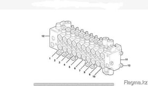 Гидрораспределитель на Volvo BL71, BL61