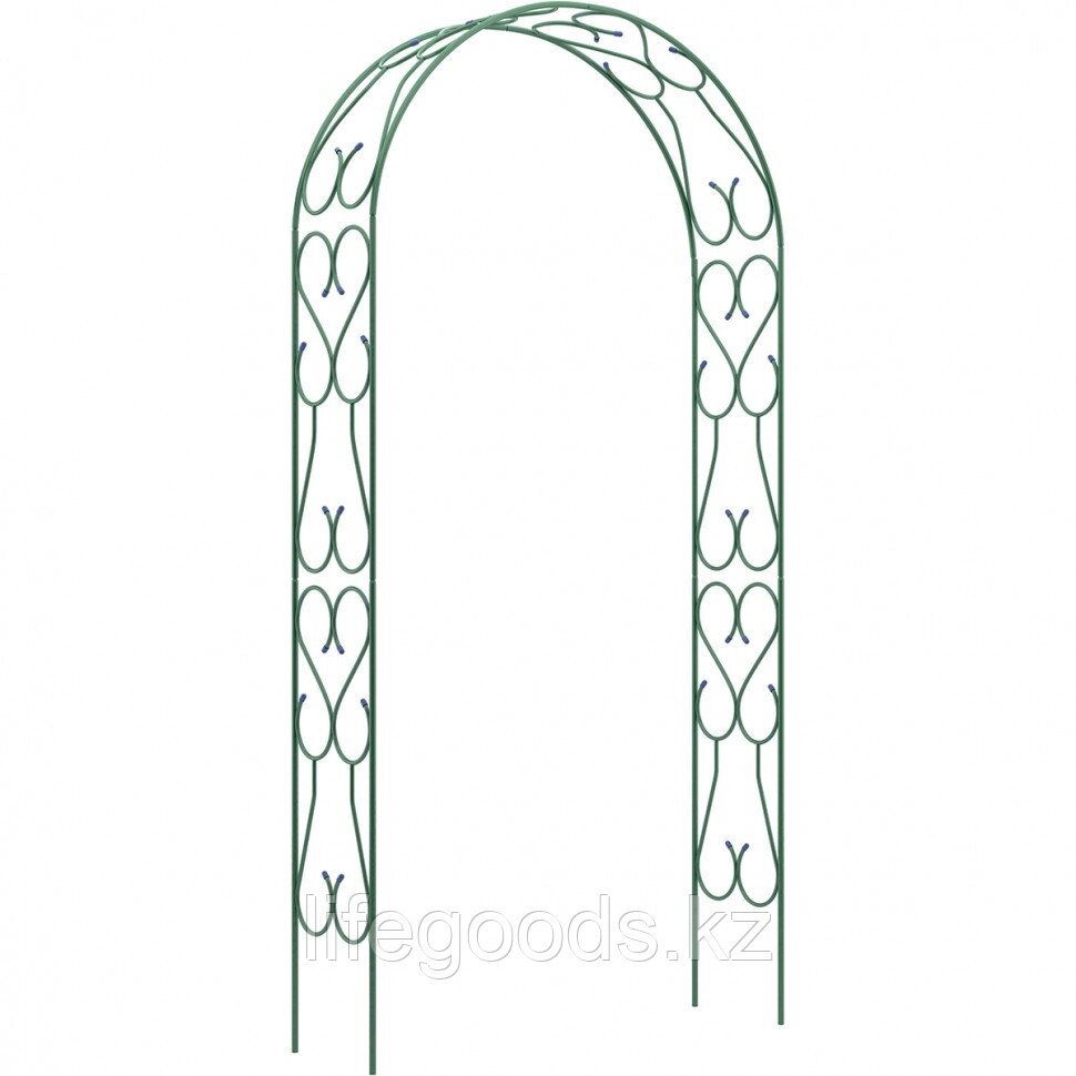 Арка Садовая разборная «Узорная широкая» 2,5 х 0,38 х 1,2 м Россия 69125 от компании Интернет магазин товаров для дома, сада, отдыха и посуды - LifeGoods - фото 1
