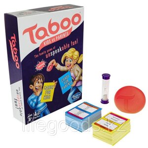 Hasbro Other Games E4941 Настольная игра ТАБУ Дети против родителей