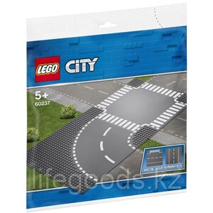 LEGO City 60237 Конструктор ЛЕГО Город Поворот и перекрёсток