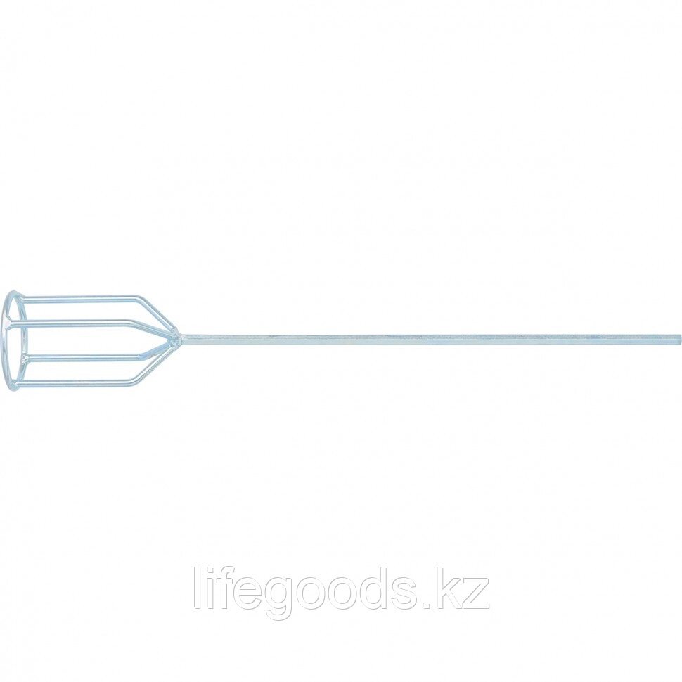 Миксер для гипсовых смесей, 80 х 530 мм, оцинкованный, шестигранный хвостовик 8 мм Matrix 84841 от компании Интернет магазин товаров для дома, сада, отдыха и посуды - LifeGoods - фото 1
