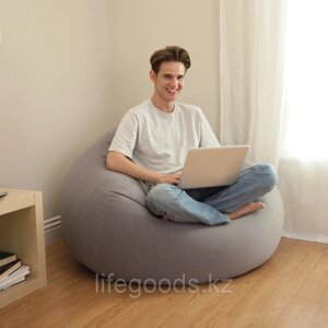 Надувное кресло - пуфик Beanless Bag Chair, Intex 68579